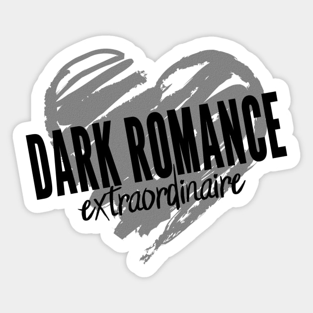 Dark Romance Extraordinaire Sticker by Author Gemma James